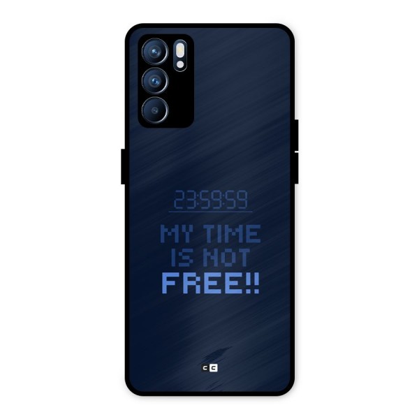 My Time Metal Back Case for Oppo Reno6 5G