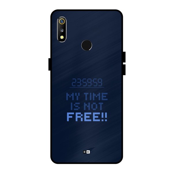 My Time Metal Back Case for Realme 3