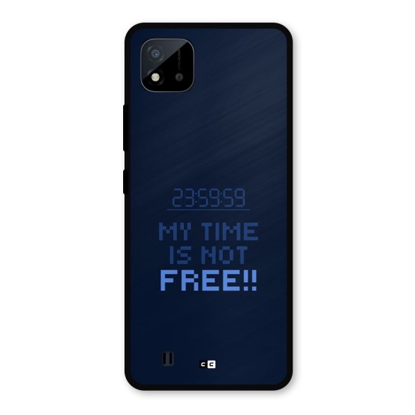 My Time Metal Back Case for Realme C11 2021