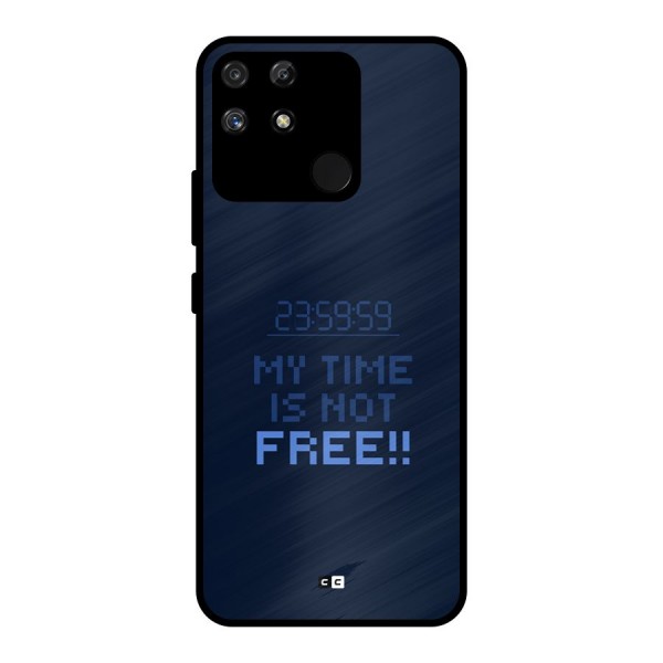 My Time Metal Back Case for Realme Narzo 50A