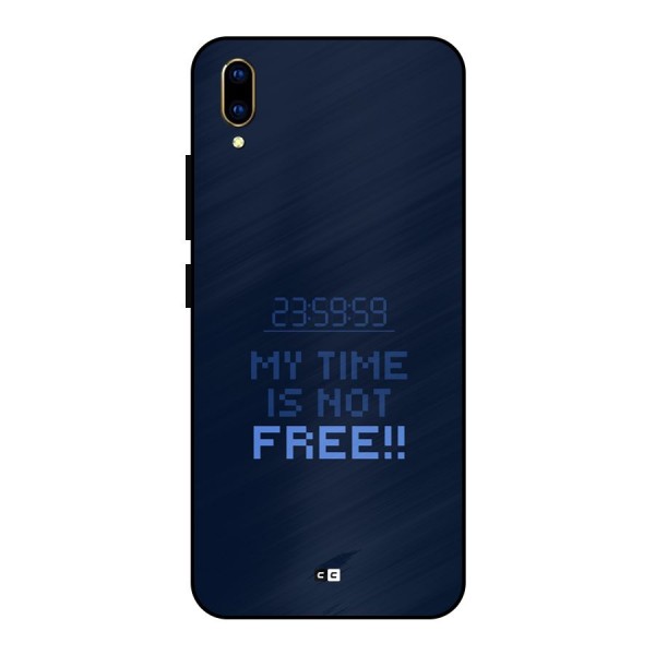 My Time Metal Back Case for Vivo V11 Pro