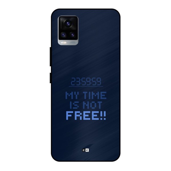 My Time Metal Back Case for Vivo V20 2021