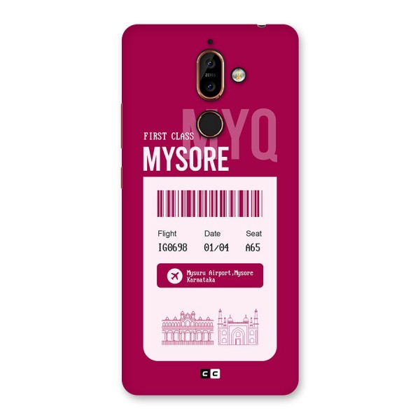 Mysore Boarding Pass Back Case for Nokia 7 Plus