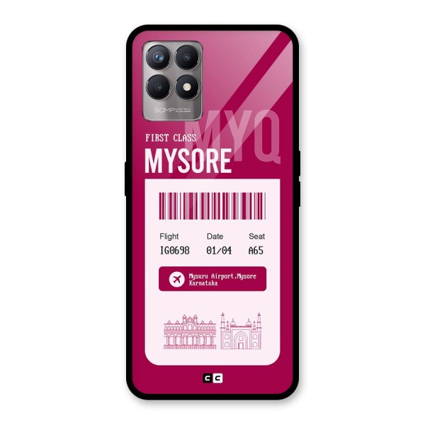 Mysore Boarding Pass Back Case for Realme 8i