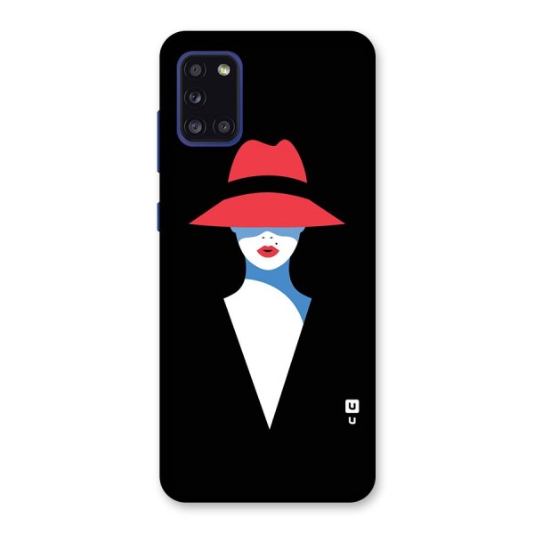 Mysterious Woman Illustration Back Case for Galaxy A31