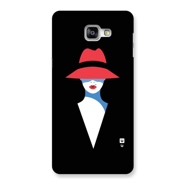 Mysterious Woman Illustration Back Case for Galaxy A9