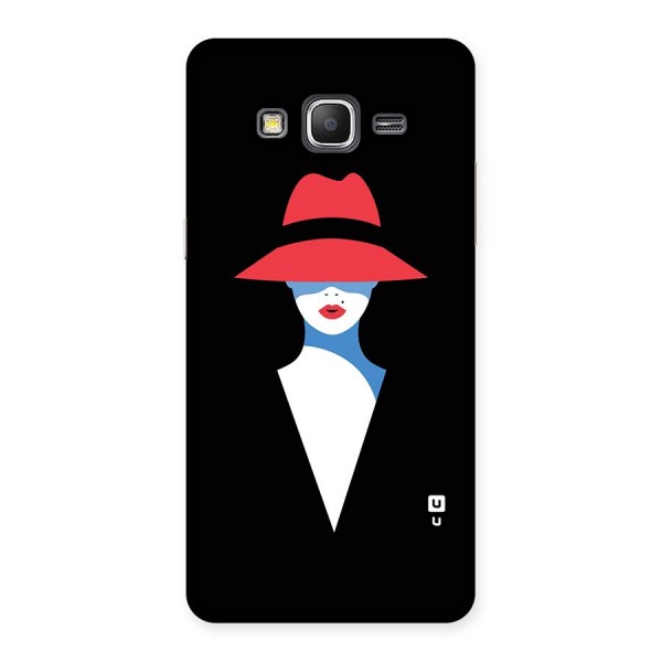 Mysterious Woman Illustration Back Case for Galaxy Grand Prime