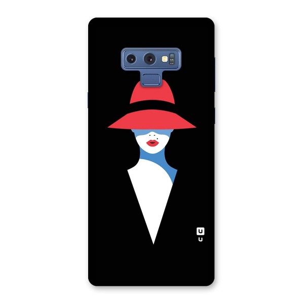 Mysterious Woman Illustration Back Case for Galaxy Note 9