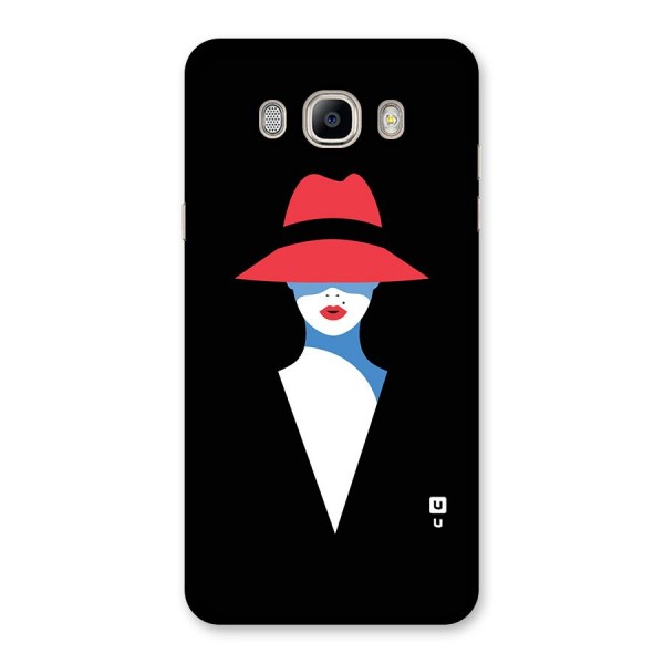 Mysterious Woman Illustration Back Case for Galaxy On8