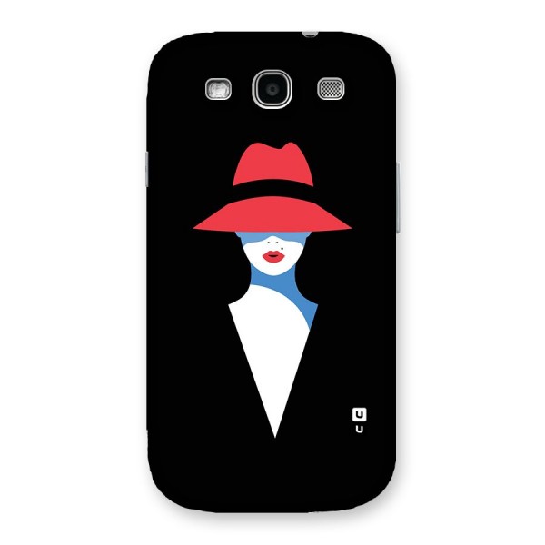 Mysterious Woman Illustration Back Case for Galaxy S3 Neo