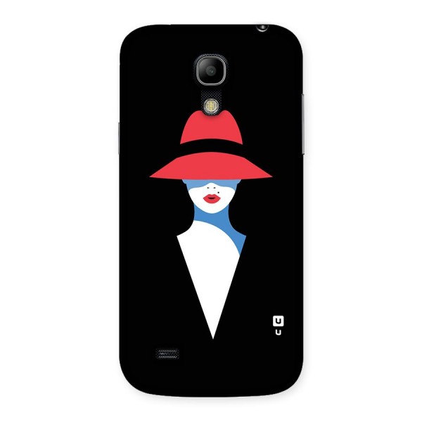 Mysterious Woman Illustration Back Case for Galaxy S4 Mini