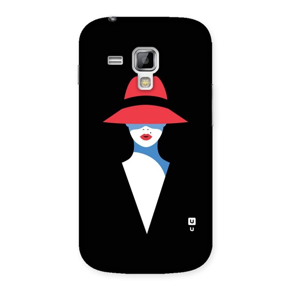 Mysterious Woman Illustration Back Case for Galaxy S Duos