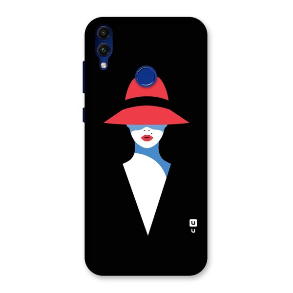 Mysterious Woman Illustration Back Case for Honor 8C