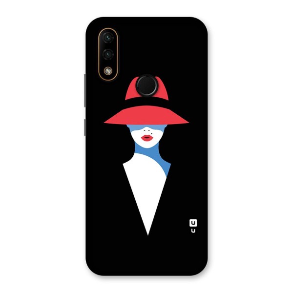 Mysterious Woman Illustration Back Case for Lenovo A6 Note