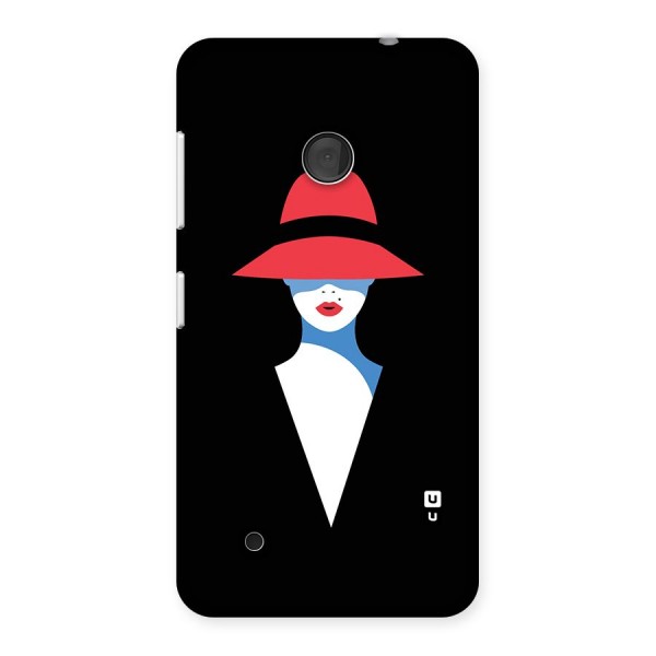 Mysterious Woman Illustration Back Case for Lumia 530