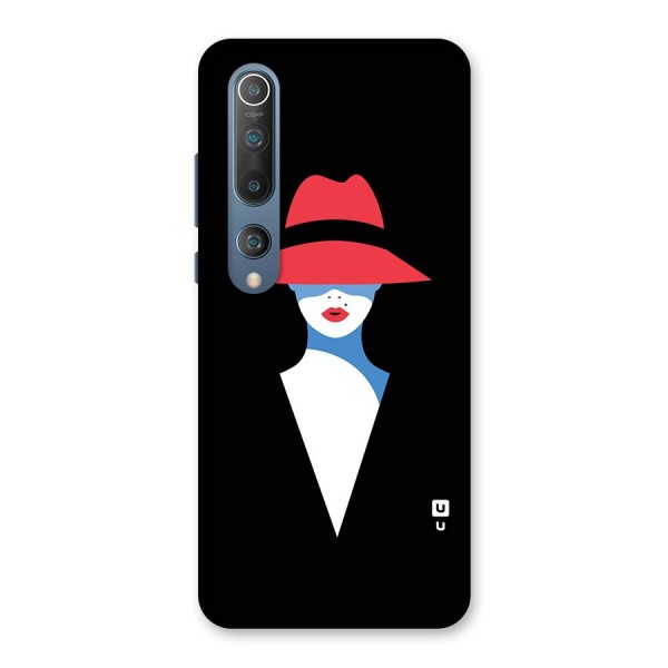 Mysterious Woman Illustration Back Case for Mi 10