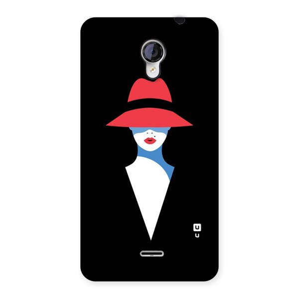 Mysterious Woman Illustration Back Case for Micromax Unite 2 A106