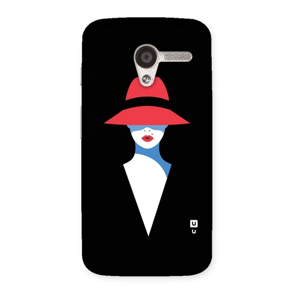 Mysterious Woman Illustration Back Case for Moto X