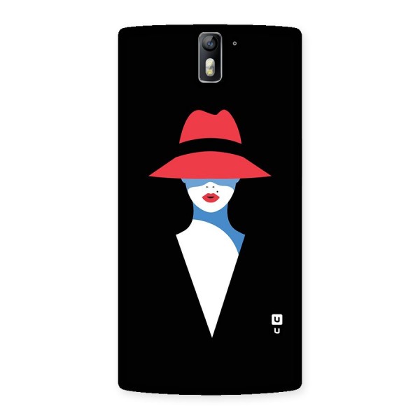 Mysterious Woman Illustration Back Case for One Plus One