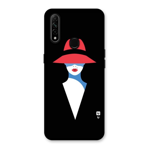 Mysterious Woman Illustration Back Case for Oppo A31