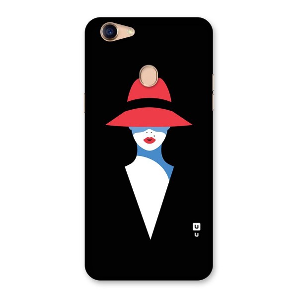 Mysterious Woman Illustration Back Case for Oppo F5