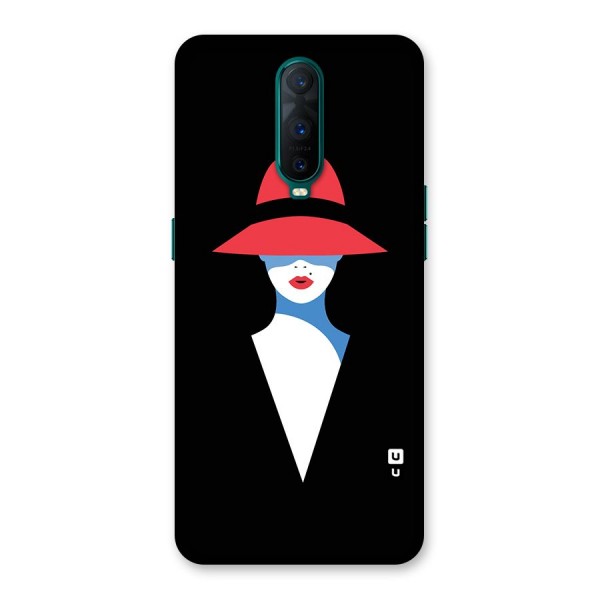 Mysterious Woman Illustration Back Case for Oppo R17 Pro