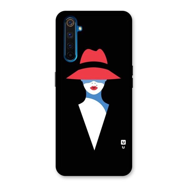 Mysterious Woman Illustration Back Case for Realme 6 Pro