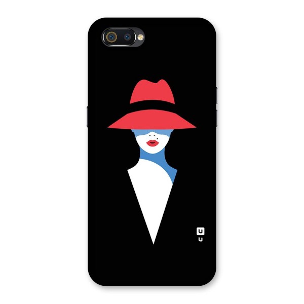 Mysterious Woman Illustration Back Case for Realme C2