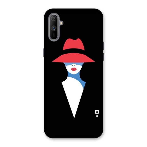 Mysterious Woman Illustration Back Case for Realme C3