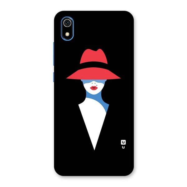 Mysterious Woman Illustration Back Case for Redmi 7A