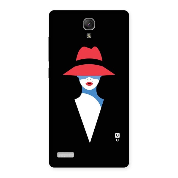 Mysterious Woman Illustration Back Case for Redmi Note