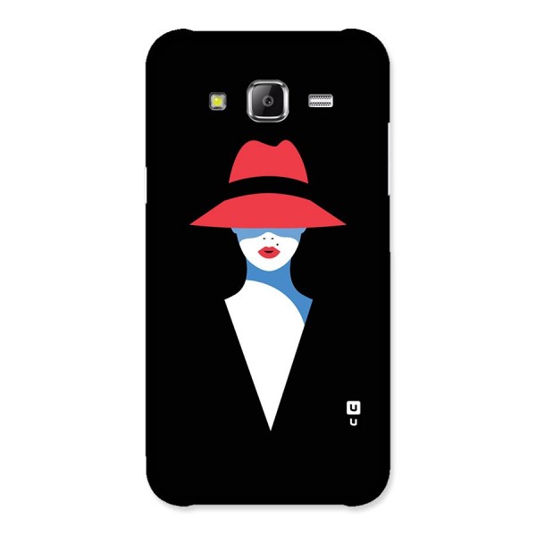 Mysterious Woman Illustration Back Case for Samsung Galaxy J5