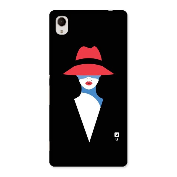 Mysterious Woman Illustration Back Case for Sony Xperia M4