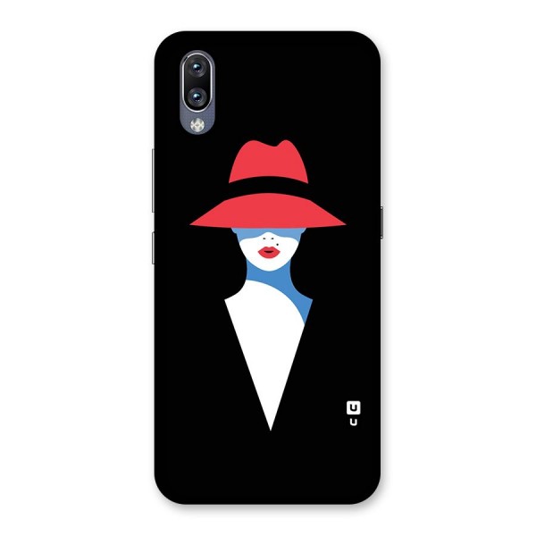 Mysterious Woman Illustration Back Case for Vivo NEX