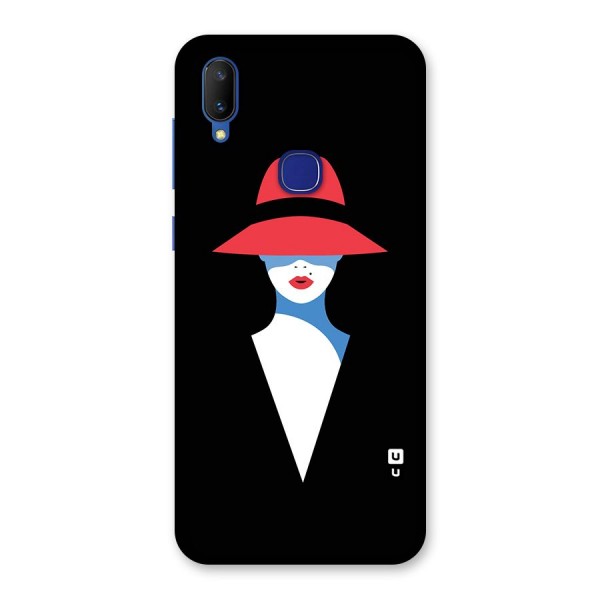 Mysterious Woman Illustration Back Case for Vivo V11