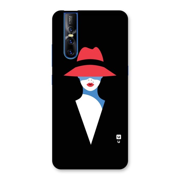 Mysterious Woman Illustration Back Case for Vivo V15 Pro