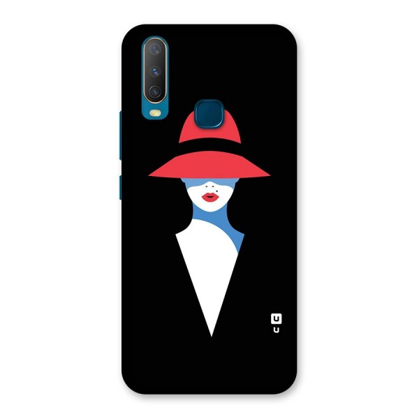 Mysterious Woman Illustration Back Case for Vivo Y12