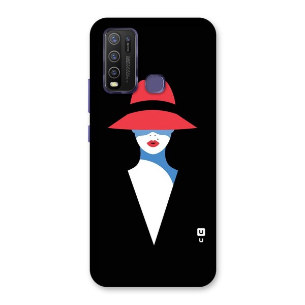 Mysterious Woman Illustration Back Case for Vivo Y30