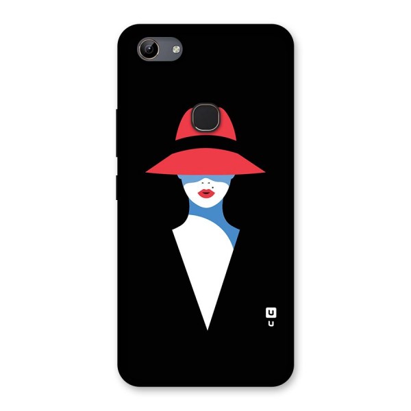 Mysterious Woman Illustration Back Case for Vivo Y81