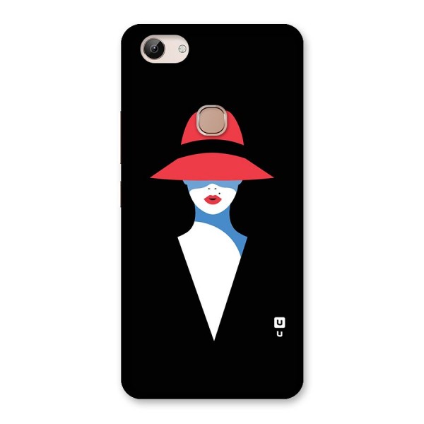 Mysterious Woman Illustration Back Case for Vivo Y83