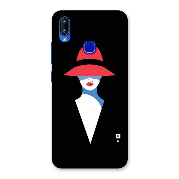 Mysterious Woman Illustration Back Case for Vivo Y91