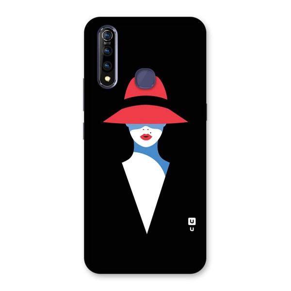 Mysterious Woman Illustration Back Case for Vivo Z1 Pro