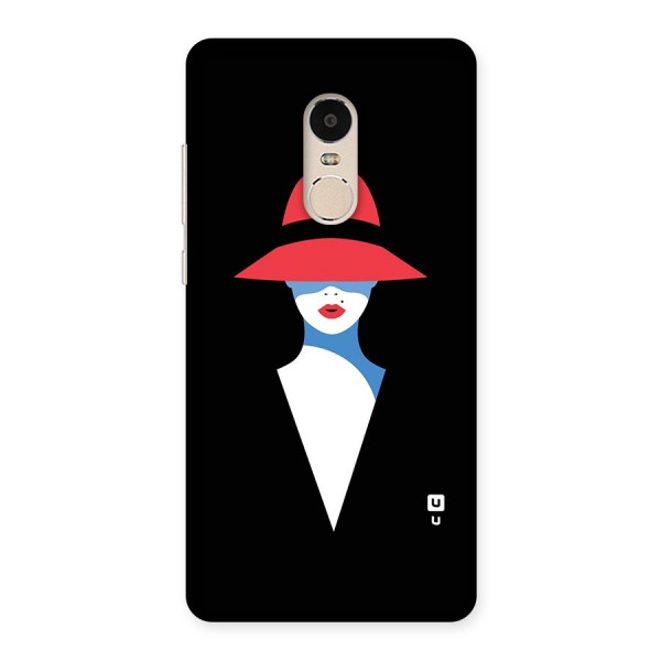 Mysterious Woman Illustration Back Case for Xiaomi Redmi Note 4