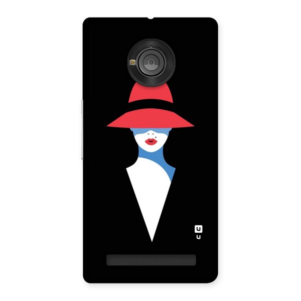 Mysterious Woman Illustration Back Case for Yu Yuphoria