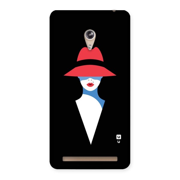 Mysterious Woman Illustration Back Case for Zenfone 6