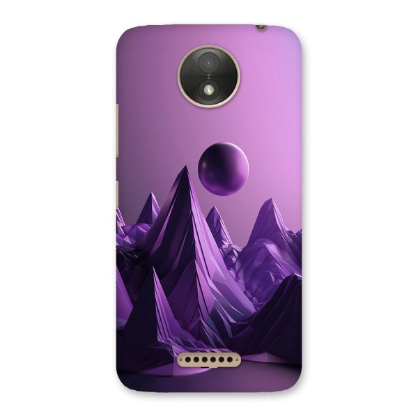 Mystical Landscape Back Case for Moto C Plus