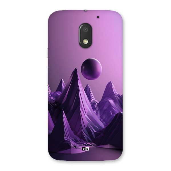 Mystical Landscape Back Case for Moto E3 Power