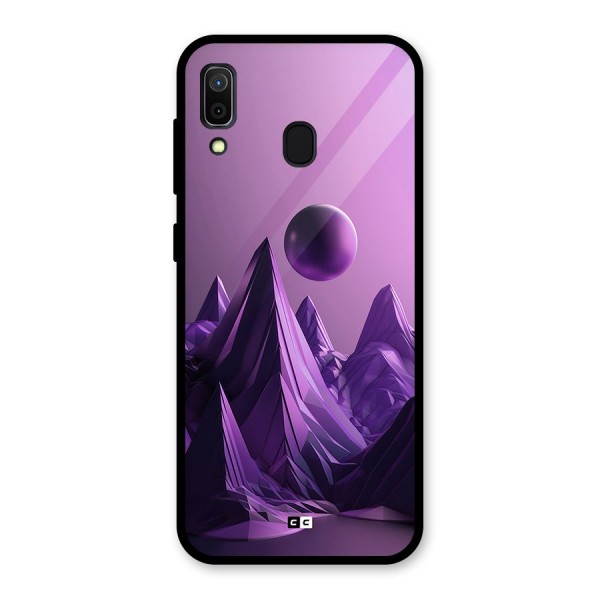 Mystical Landscape Glass Back Case for Galaxy A30