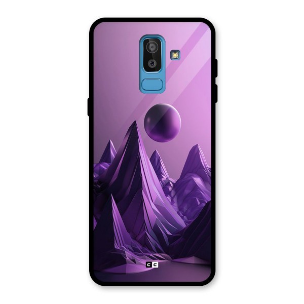 Mystical Landscape Glass Back Case for Galaxy J8