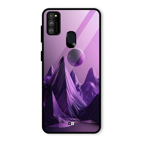 Mystical Landscape Glass Back Case for Galaxy M21